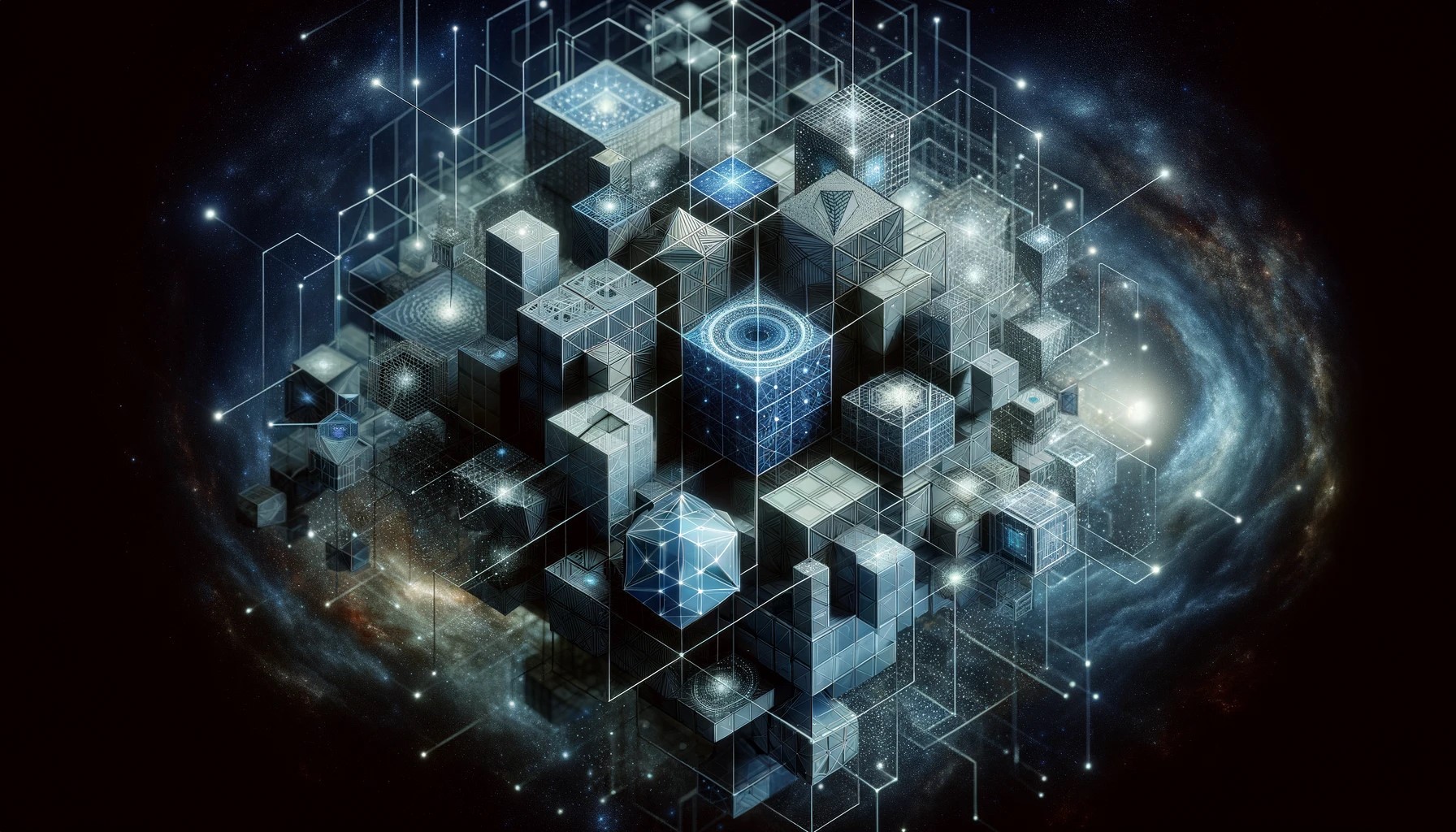 What CISOs Need To Know About Data Privacy In 2024 Cybersecurity Insiders   DALL·E 2024 01 09 09.41.52 An Abstract Photorealistic Interpretation Of Data Privacy Using Geometric Shapes. The Image Is A Complex Arrangement Of Various Geometric Shapes Like 